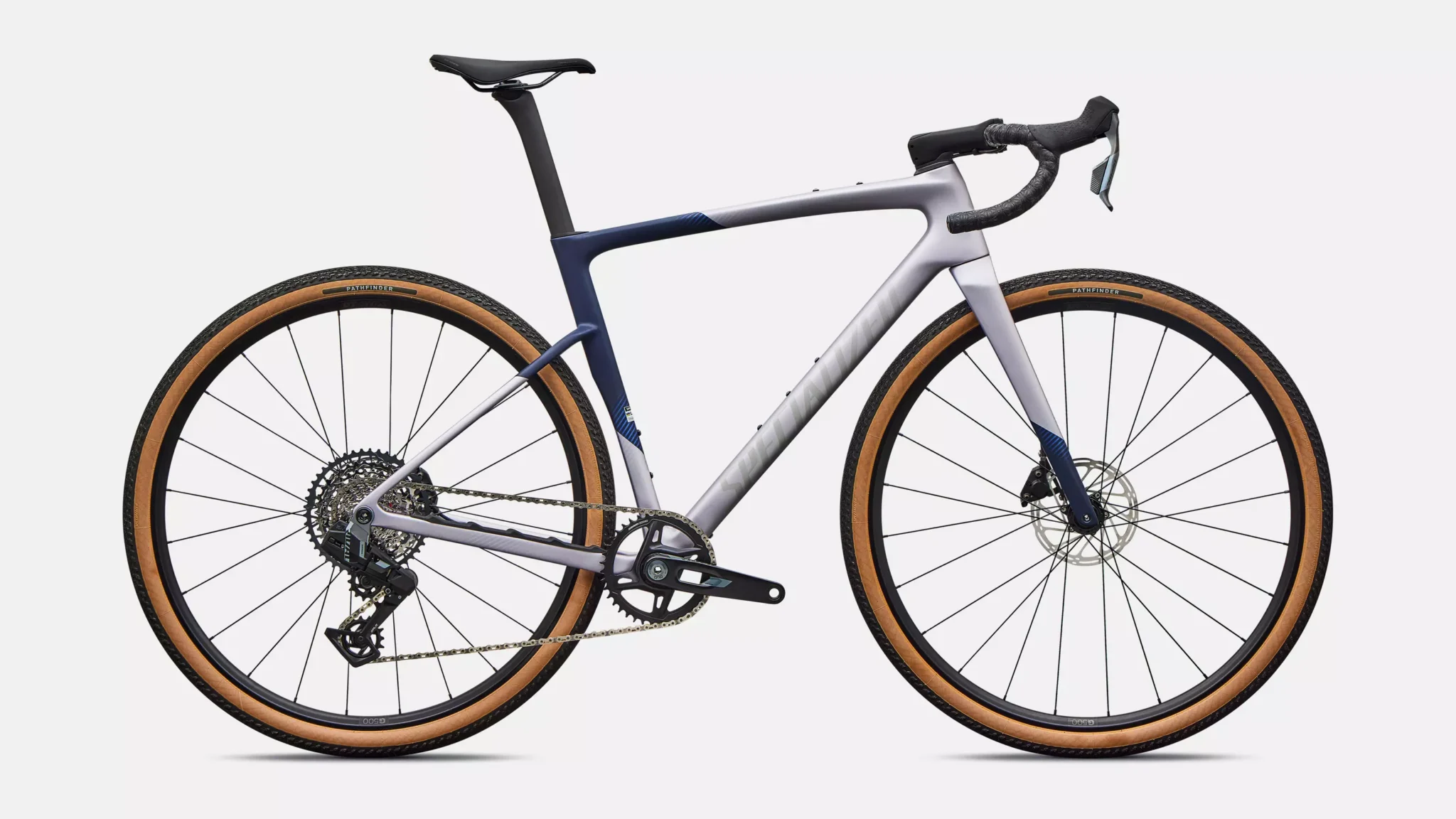 2027 Specialized Crux 5 Comp – SRAM Rival XPLR – Amethyst Frost/Deep Marine/Shadow Silver