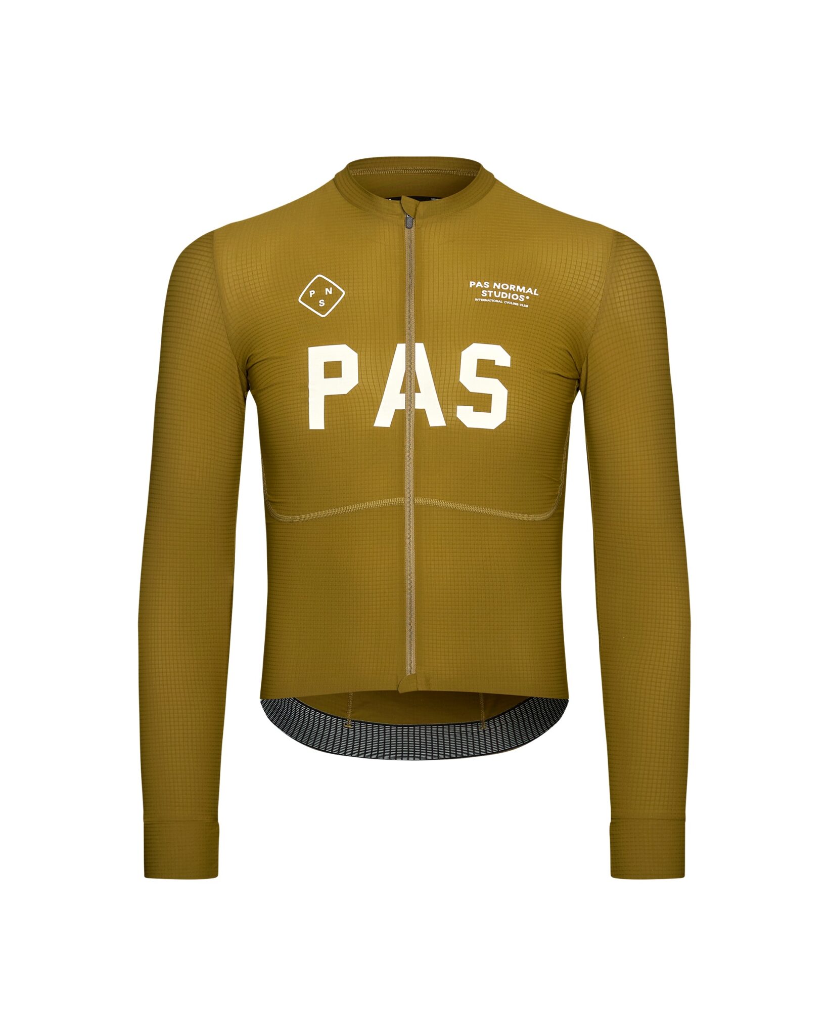 Pas Normal Studios – SS26 PAS Mechanism Pro Long Sleeve Jersey – Khaki Green