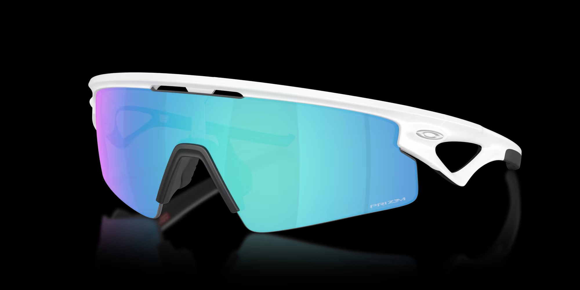 Oakley – Sphaera Strike Sunglasses – Matte White/Prizm Sapphire
