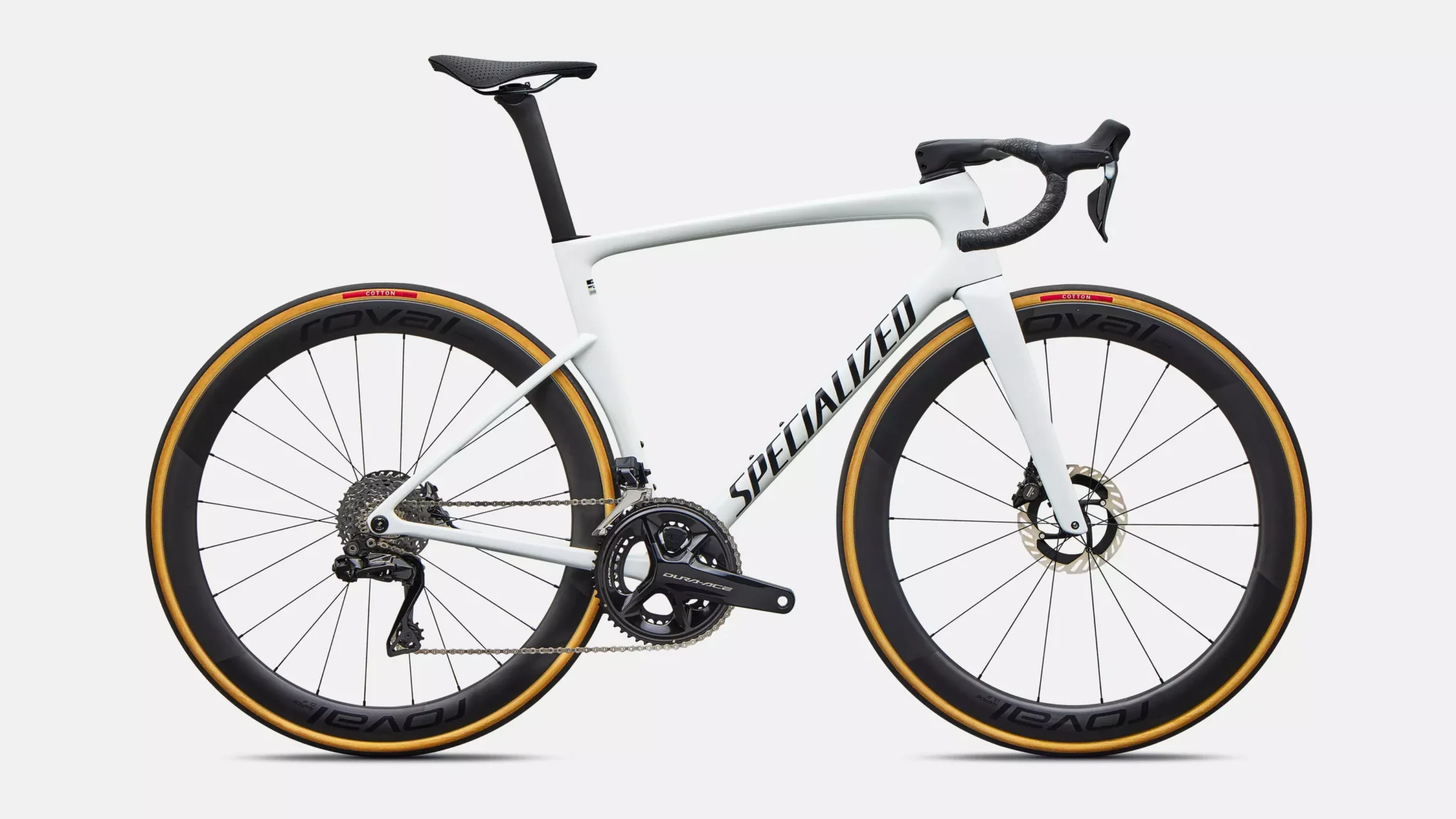 Specialized Tarmac SL9 S-Level – Dura Ace Di2 – Gloss White Silver Metallic / Tarmac Black