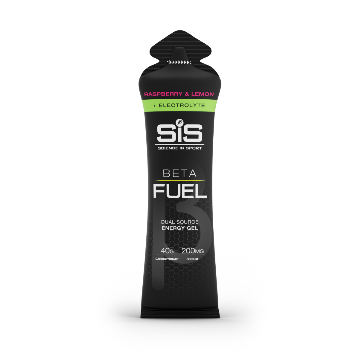 SIS Beta Fuel + Electrolytes Gel – Raspberry & Lemon – Single – 60ml